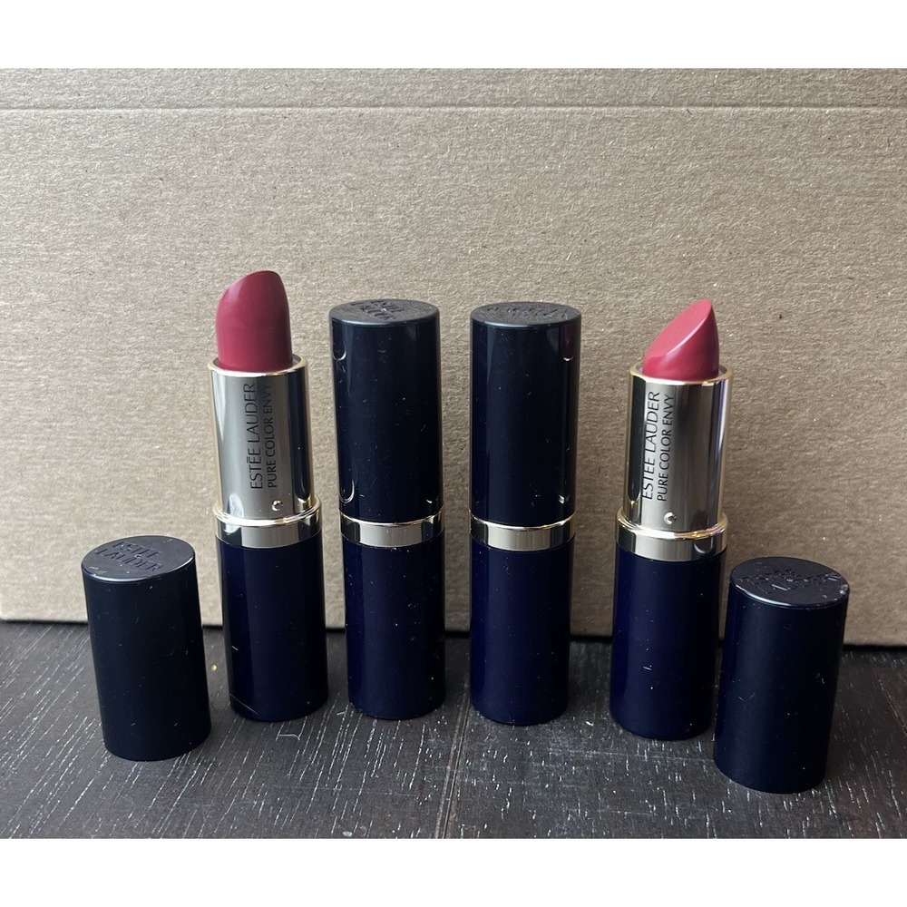 Estee Lauder Lot X4 Pure Color Envy Lipstick 420 Rebellious Rose No Box